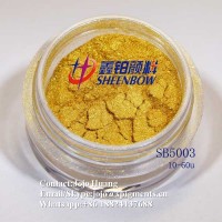 Sheenbow 24K Gold Powder Golden Mask Pigment Raw Materials for Cosmetics