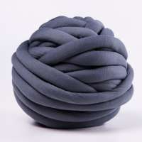 Charmkey core spun dyed yarn cotton tube yarn polyester tube yarn for hand knitting blanket