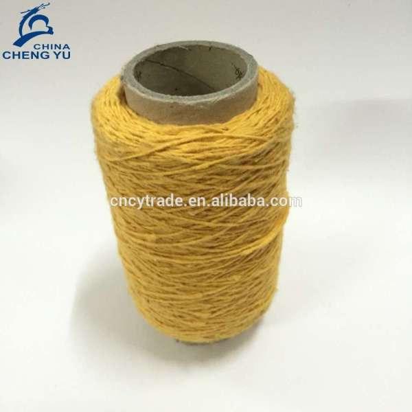 colorful regenerated cotton polyester yarn string